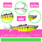 Fishing Lure Sinking Swimbait Isca Artificial Weights 25.5g 11cm Peche En Mer Articulos Trolling Seabass Fish Leurre Accessories