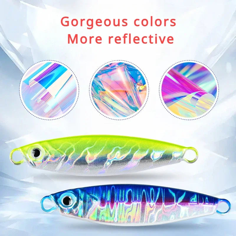 Metal Bottom Lures Weighing 7 G To 20G, Hard Mackerel Lures, Bass Fishing Tackle, Trout, Trucha, Salt-water Lures Fishing Lures