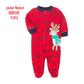 Baby Pajamas Zipper Fleece Newborn Girls Romper Warm Winter Underwear One Piece Overalls Boys Outfits Truck Infants Clothes