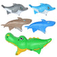 1Set Outdoor Sport Creative Parent-child Interaction Cartoon Style Shark Dolphins Catapult Ball Toys For Children Catch Ball Toy