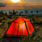 New Large Space 3-4 People Outdoor Camping Inflatable Tent Instant Opening No Need To Build Waterproof Air Tent