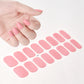 14pc Transparent Semi Cured Gel Nail Strips Nail Strengthening Gel Slider Long-Lasting Clear Crystal Gel Waterproof UV Stickers