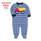 Baby Pajamas Zipper Fleece Newborn Girls Romper Warm Winter Underwear One Piece Overalls Boys Outfits Truck Infants Clothes