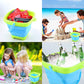 Children Beach Bucket Foldable Sand Toy Portable Play Summer Beach Water Game Telescopic Bucket Kids Toys Multi Purpose Storage