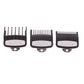 3Pcs Hair Clipper Guards Guide Combs Trimmer Cutting Guides Styling Tools Attachment Compatible 1.5mm 3mm 4.5mm barber