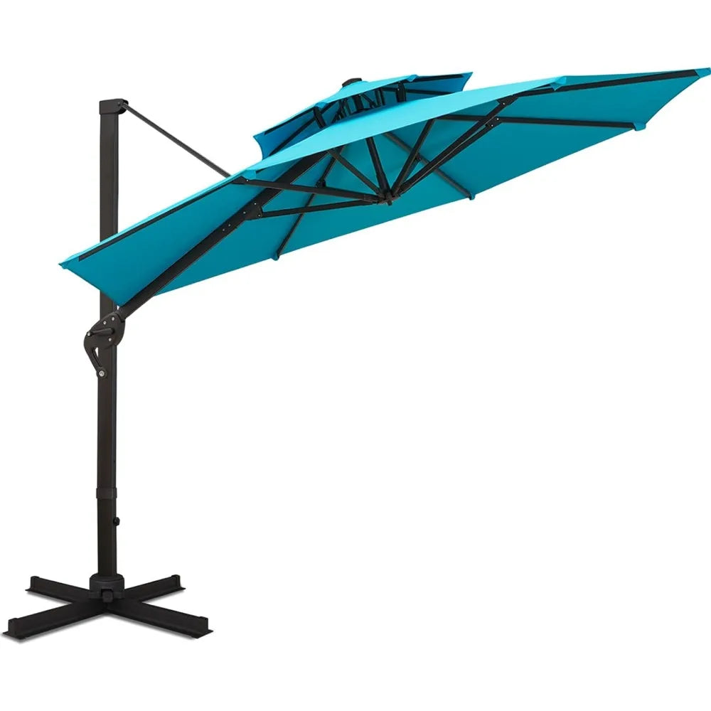 Garden Furniture Outdoor Terrace Umbrella for the Beach Large Garden Umbrellas and Patio Bases Camping Parasol De Plage Canopy