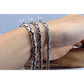 Authentic 925 Sterling Silver Mens Bracelets Viking Dragon Head Vintage Thai Punk Fine Jewelry For Man