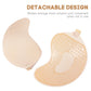 Invisible Push Up Bra for Women Backless Strapless Bra Seamless Front Closure Bralette Underwear Silicone Self-Adhesive Bra Pad