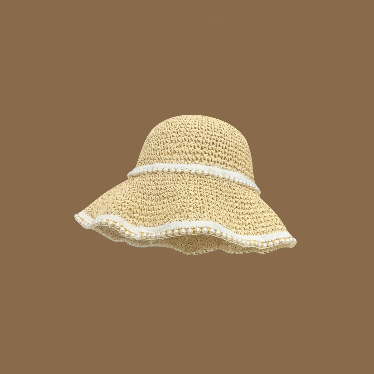 Korean handmade straw hat for women,Japanese small fresh sunshade hat for spring and summer outings,sunscreen hat