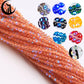 Zhe Ying New 2mm Electroplating AB Crystal Beads Small Loose Faceted Spacer Beads for Jewelry Making DIY Accessories