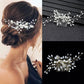 Elegant Crystal Wedding Hair Combs Hair Accessories for Bridal Pearl Rhinestone Headpiece Women Bride Hair Ornaments Jewelry