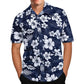 2023 Summer Animal Crane Men's Hawaiian Shirt 3d Plant Floral Print Plus Size Beach Flower