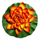 10/17/28cm Lotus Artificial Flower Floating Fake Lotus Plant Water Lily Micro Landscape for Pond Garden swimming pool Decor