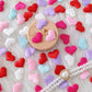 100Pcs Mini Romantic Sponge Satin Fabric Heart Petals Wedding Confetti Table Bed Heart Petals Wedding Valentine Decoration