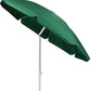 a Picnic Time Brand Outdoor Canopy Sunshade Beach Umbrella 5.5' - Small Patio Umbrella - Beach Chair Umbrella