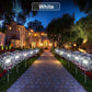 1 Pack Solar Firework Light Outdoor,IP65 Waterproof Solar Garden Flower Lights With 8 Lighting Modes For Outdoor Lighting