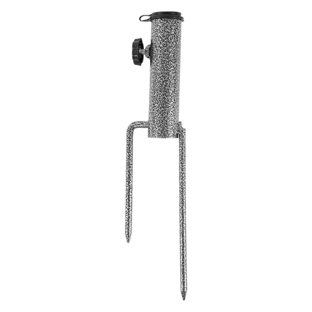 Beach Sun Umbrella Stand Fishing Stand Garden Lawn Patio Parasol Ground Anchor Spike Umbrella Stand Holder Fishing Rods Tool