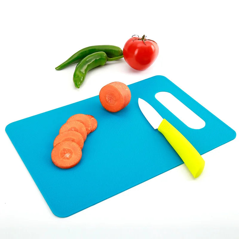 Kitchen Plastic Vegetable Fruits Bread Cutting Board Outdoor Camping Food Cutting Board Non-slip kitchen Chopping Blocks