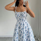 Women's Summer Floral Spaghetti Strap Beach Short Dress,Womens Dresses,Woman Clothing,Woman Clothes,Sundress,New In Dress 2025