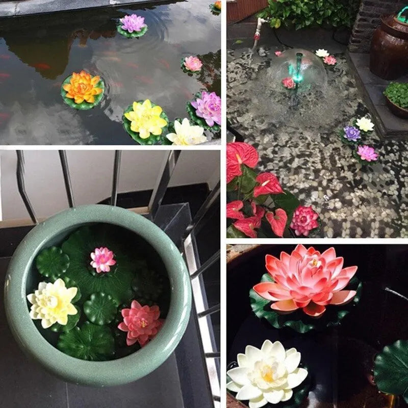 Artificial Lotus Pond Decoration for Garden Landscape and Fountain