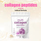 1LB Multi Collagen Protein Peptides Powder, Type I,II,III,V,X - Unflavored with Biotin 10000mcg,, Vitamin C, Hyaluronic Acid