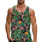 Funny Cat Pizza Graphic Tank Tops Men Women 2025 Sleeveless Tees Y2k Shirt Hawaii Beach Vest Top Unisex Cartoon Undershirt