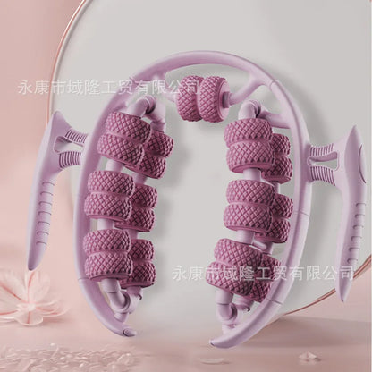 Newest 26 Wheel Annular Leg Clamp Massager Anti-Cellulite Massager Body Slimming Roller Massage for Body Massager Relax