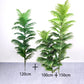 150cm Large Artificial Palm Tree Fake Tropical Plants Green Monstera Leaves Plastic Banyan Tree for Garden Home Office Decor