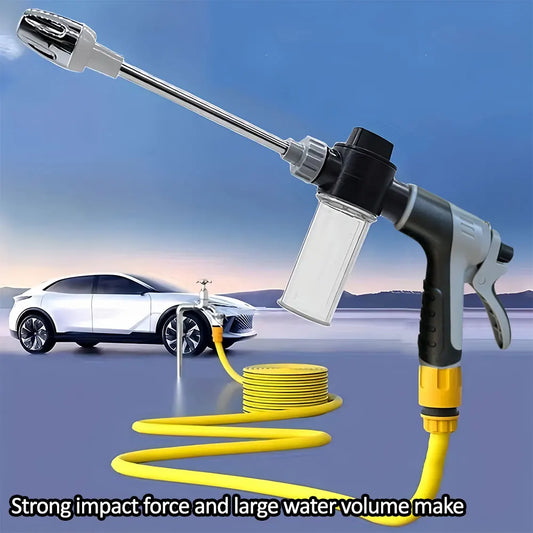 1 Pack High Pressure Spray Water Gun Garden Watering Hose Nozzle Sprinkler Car Washing Gun Car Cleaning Washing Tools