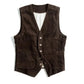 Workwear American Retro Vest for Men Corduroy Vest Camisole Mens Jacket