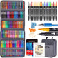 ZSCM 12/24/32/120/ Color Ballpoint Pens School Items Gel Pensoffice Accessories Stationery Supplies Erasable Pen  Highlighter Pe