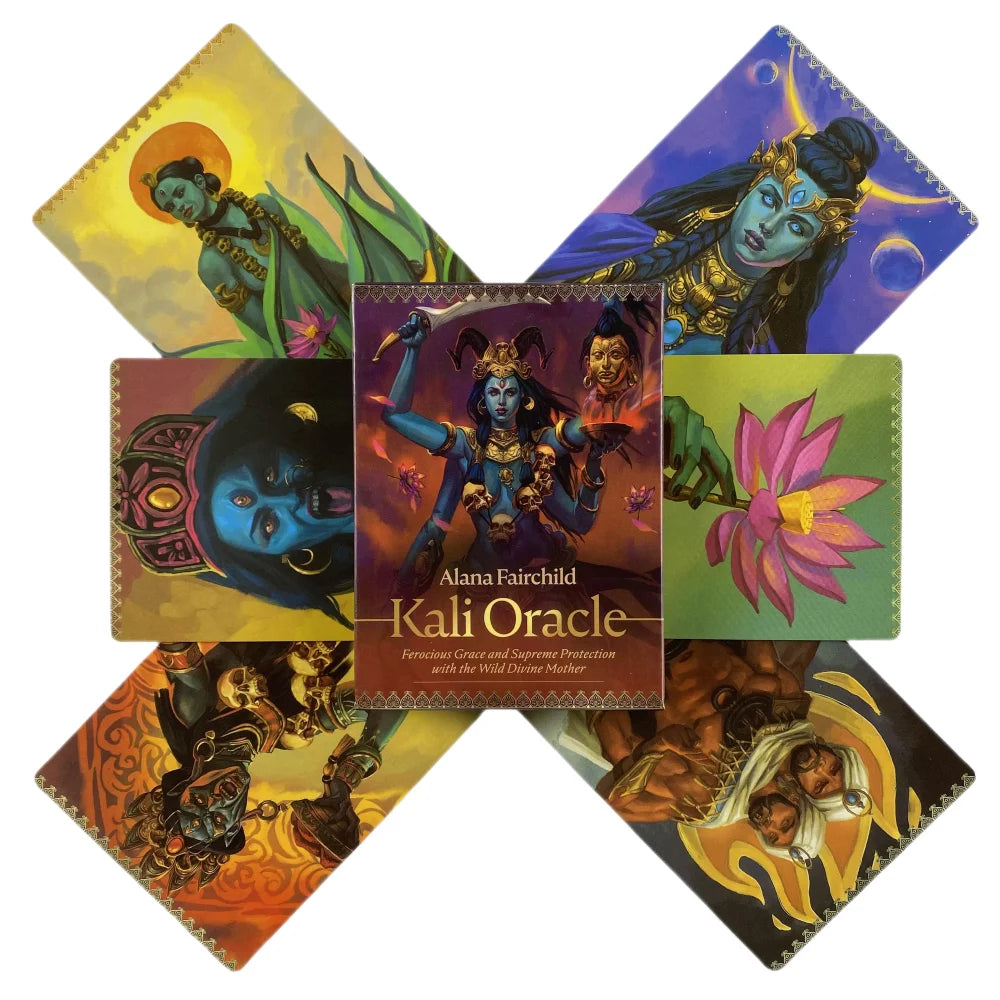 Kali Oracle Cards A 44 Tarot English Visions Divination Edition Deck Borad Playing Games