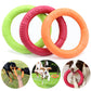 Floating Water Dog Toys Pet Flying Disk Training Ring Interactive Toy Puller Resistant Aggressive Chewing for Small Medium Dogs