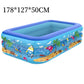 110-180CM Inflatable Swimming Pool Indoor Outdoor PVC Swimming Pool Cartoon Thickening Swimming Pool for Toddler Kids Pool