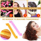 10/12pcs Heatless Hair Curlers No Heat Hair Wave Formers Spiral Wavy Curls Curling Rod Women Hairstyle Roller Hair Styling Tools