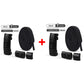 8mm No Tie Shoe Laces Press Lock Shoelaces Without Ties Elastic Laces Sneaker Kids Adult Widened Flat Shoelace for Shoes