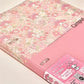 Sanrio Kuromi My melody cartoon loose-leaf notebook ins simple inner page horizontal lines B5 waterproof girly notebook gift