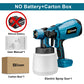 Wiredless Electric Spray Gun 1000ML Rechargeable Battery Paint Sprayer Gun Auto Furniture Steel Coating Airbrush For Home DIY