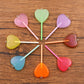 10Pcs Mix Color Size Bling Glitter Heart Round Duck Star Lollipop Resin Charms For Earring Kawaii 3D Keychain Jewelry Making