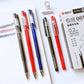 12Pcs stationery items Student Exam Black blue red  0.2mm Fine nib Pen  ballpoint pens Office accessories Stationery Gel Pen