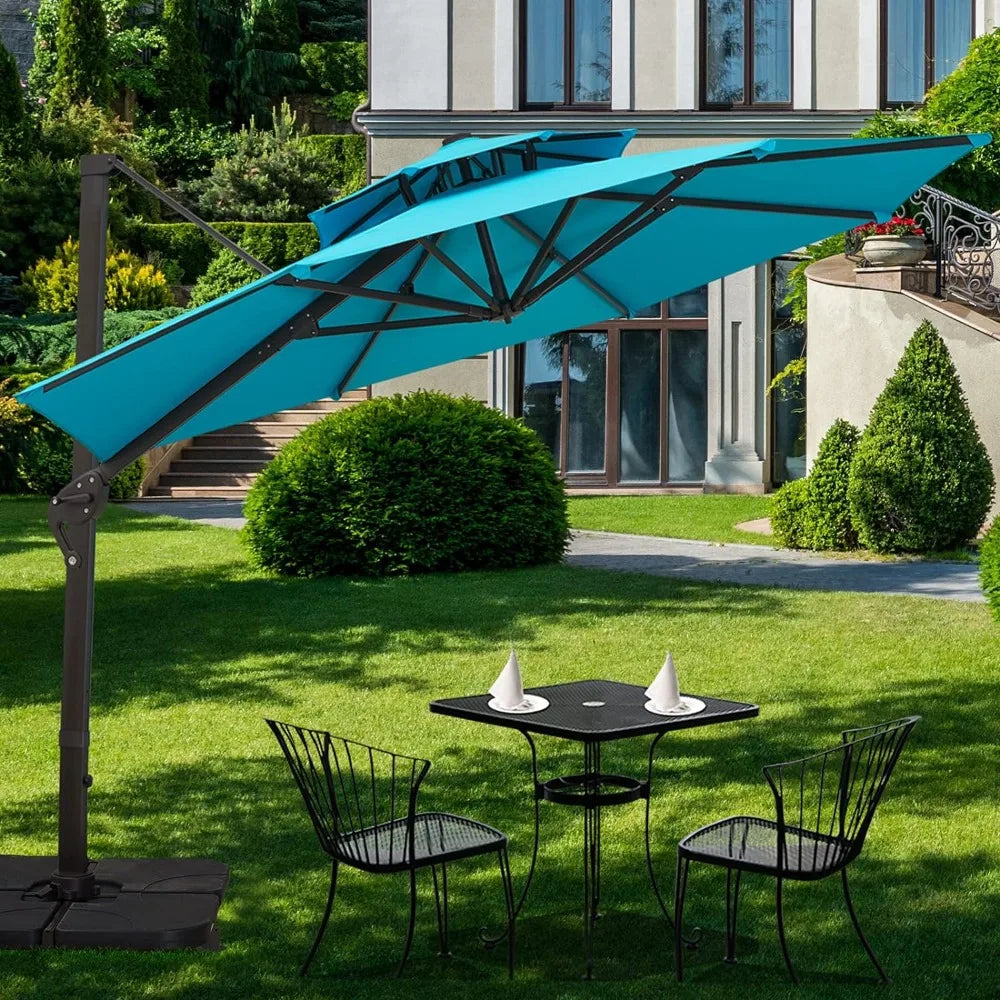 Garden Furniture Outdoor Terrace Umbrella for the Beach Large Garden Umbrellas and Patio Bases Camping Parasol De Plage Canopy