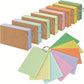 Loose-Leaf Binder Memo Book Portable Horizontal Line Double-sided Flash Cards With Cover Loose-Leaf Index Cards Office