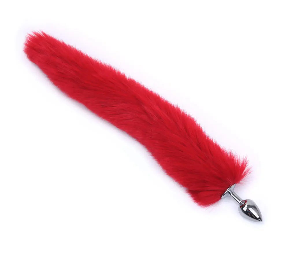 Sexy Fox Tail Butt Plug Metal Anal Plug Anal Toys For Women Cosplay Bdsm Sex Games For Couples Sex Goods Shop toys For Adults 18