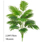 150cm Large Artificial Palm Tree Fake Tropical Plants Green Monstera Leaves Plastic Banyan Tree for Garden Home Office Decor