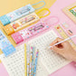 4Sets School Items Cute School Gift Sets Child Primary Colorful Pencil Case Eco-Friendly Stationery Set Kids