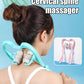 Six-Wheel Manual Cervical Massager for Neck Back Waist - Muscle Tension Relief And Relaxation Rolling Therapeutic Tool