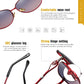 CoolPandas 2024 New Style Women's Sunglasses Gradient Polarized Lens Luxury Design Ladies Elegant UV400 Lunette De Soleil Femme