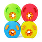 ZK40 4 Pcs Kids Arm Float Discs EVA Swim Float Colorful Discs Armbands Floating Sleeves Buoyancy Circles Rings