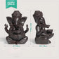 1pc Ganesha Waterfall Incense Burner, Ceramic Backflow Censer Incense Holder, Yoga Aromatherapy Elephant Ornament Home Decor