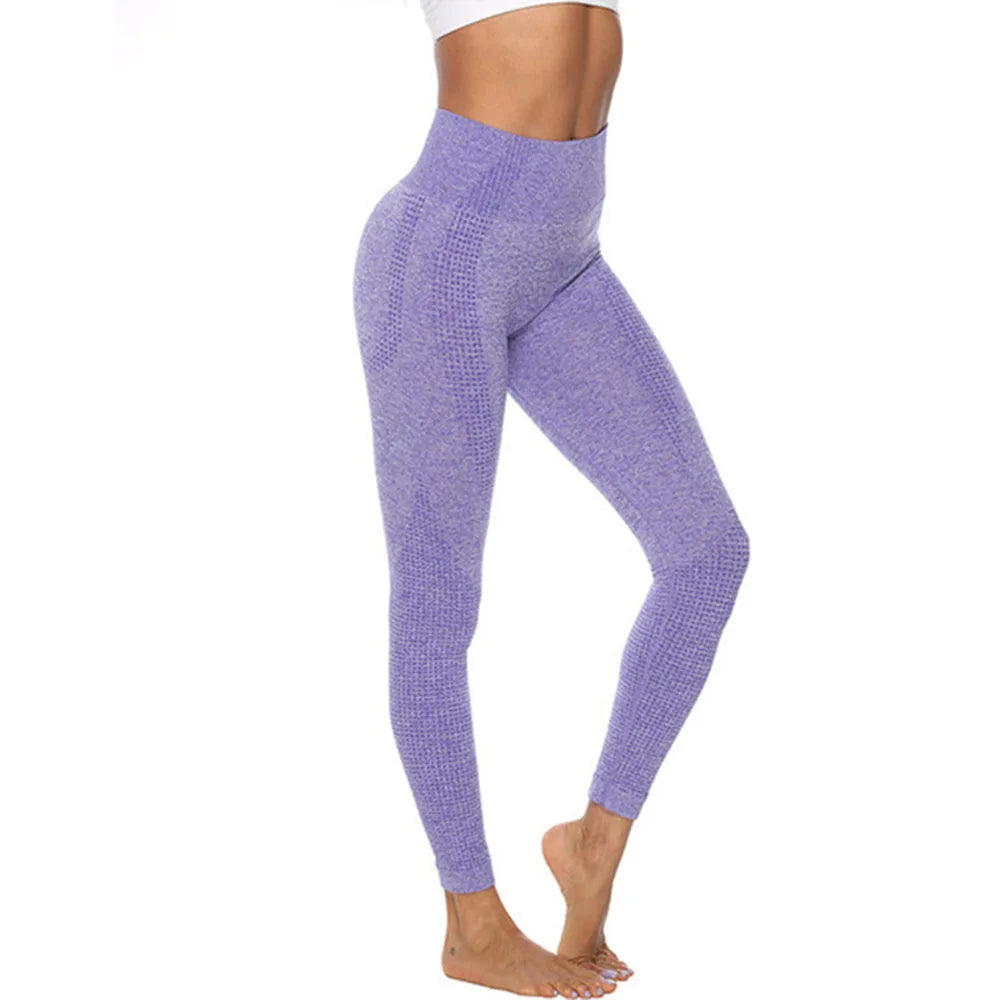 High Waist Leggings Push Up Leggins Sport Women Fitness Running Yoga Pants Energy Elastic Trousers Gym Girl Tights